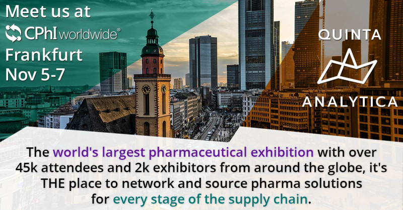 CPhI Worldwide 2019 Frankfurt Quinta Analytica